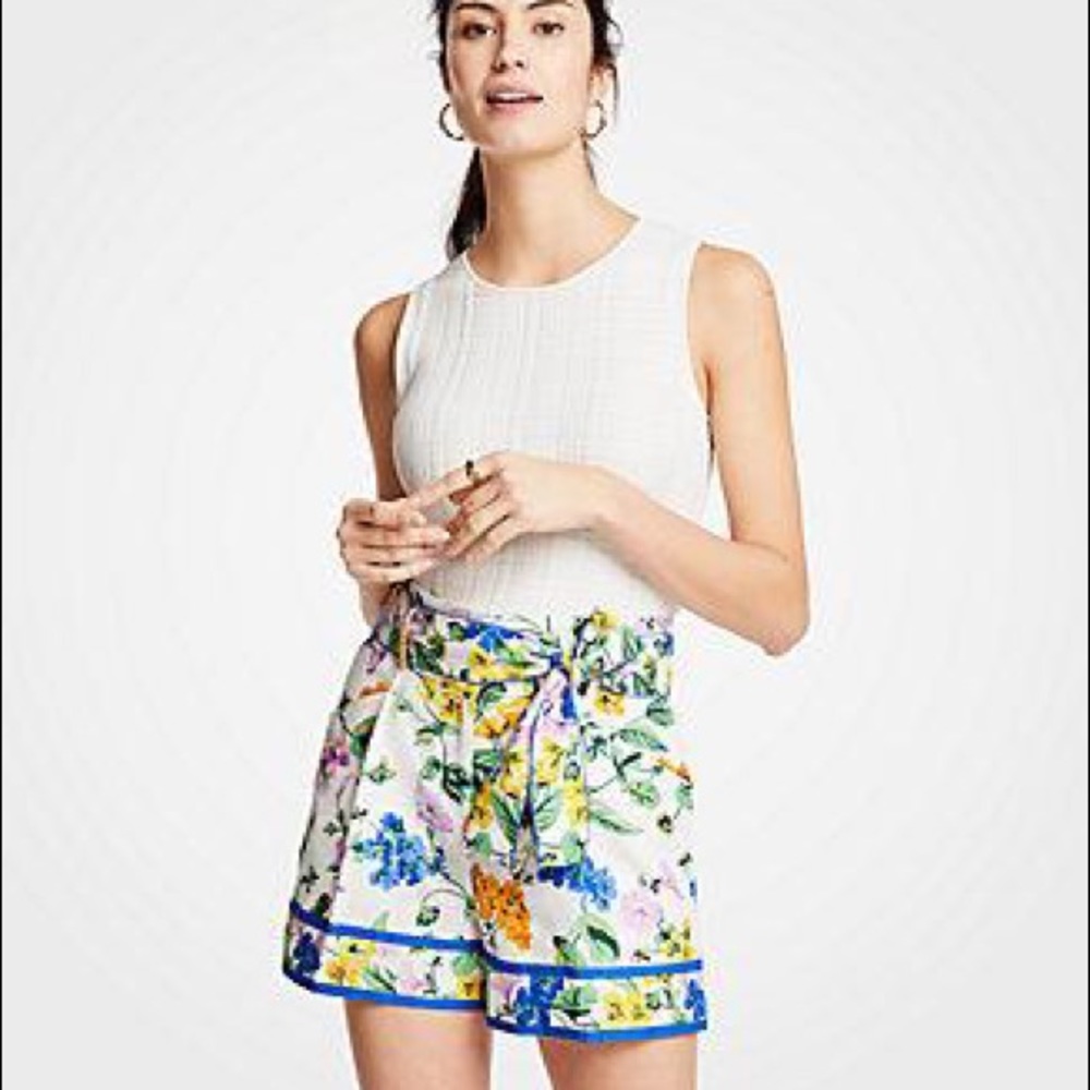 Ann Taylor Floral Shorts